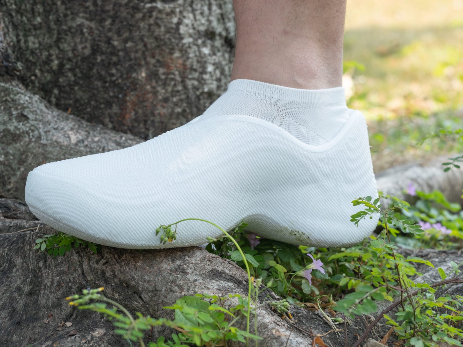 Bubbleberry - a 3D printed round-toe casual shoe — vue 1