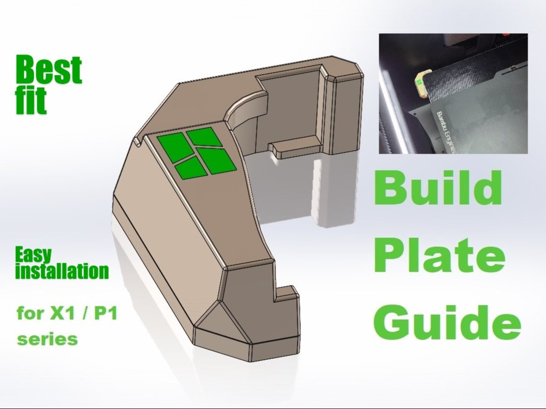 Build Plate Guide for X1C / X1E / P1 series — vue 1