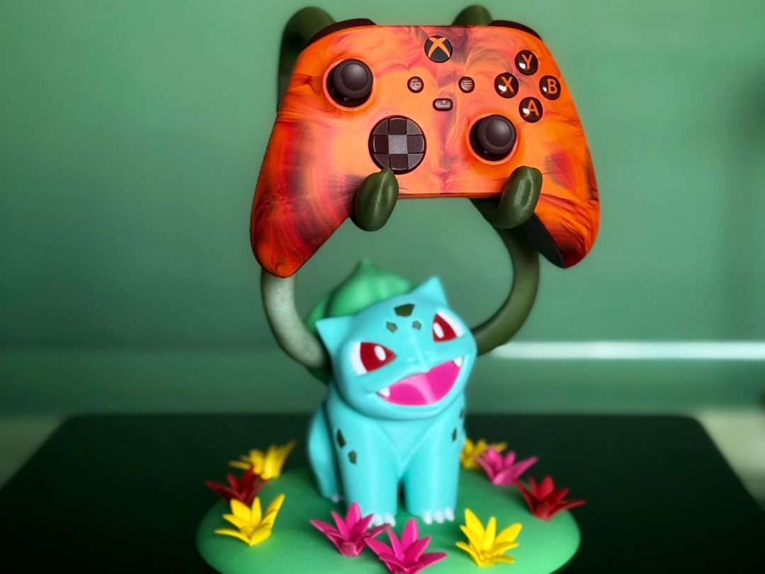 Bulbizarre support manette — vue 1