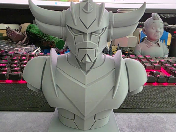 bust goldorak — vue 1
