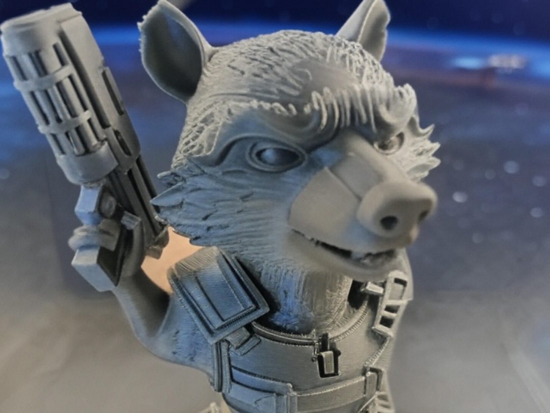 Buste Rocket Raccoon — vue 1
