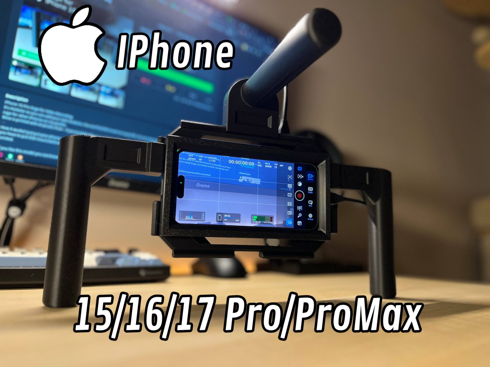 Cage for IPhone 15/16/17 Pro and ProMax — vue 1