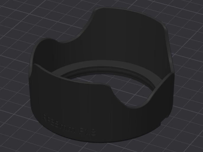 Canon RF 35mm f/1.8 Macro IS STM Lens Hood — vue 1