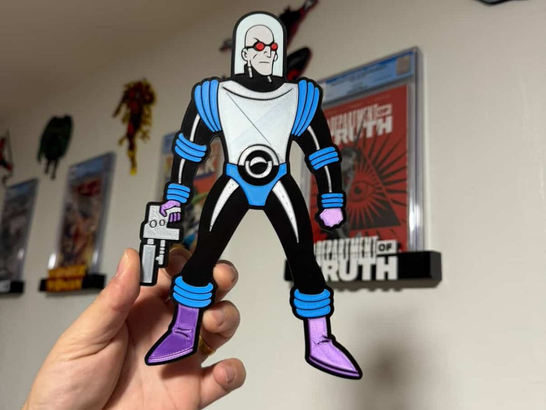 Classic Mr. Freeze – Comic Book Wall Art — vue 1