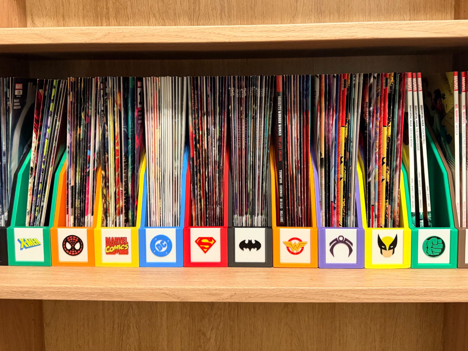 Comic Book Holder / Organizer v2 — vue 1