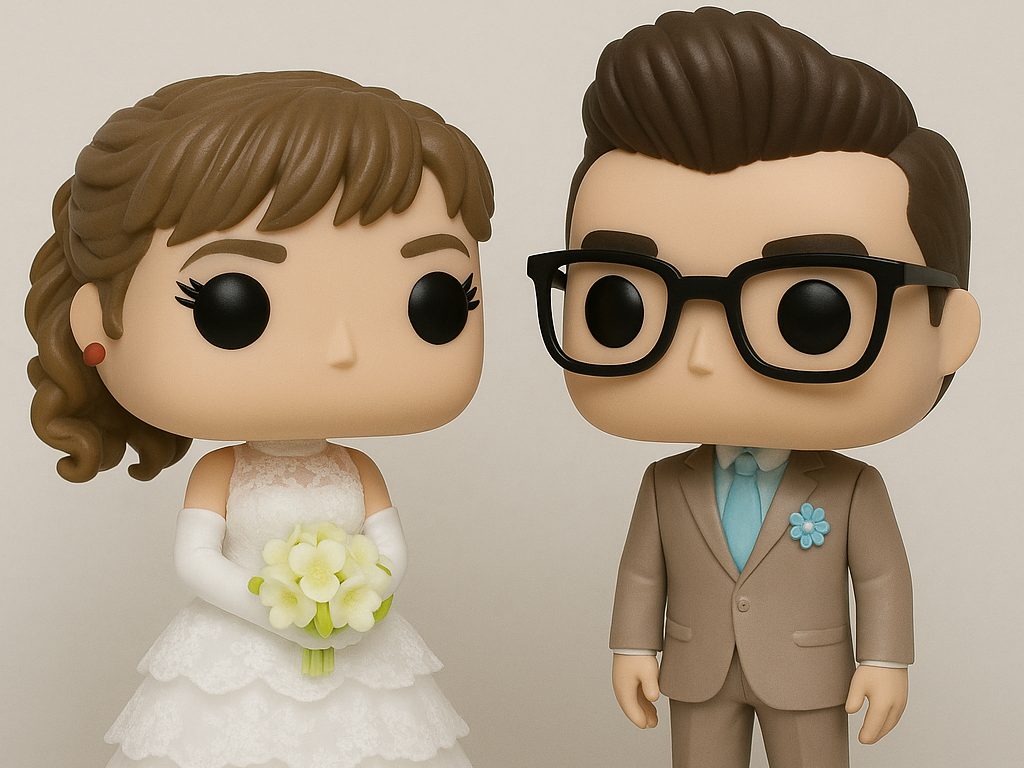 couple de mariés pop — vue 1