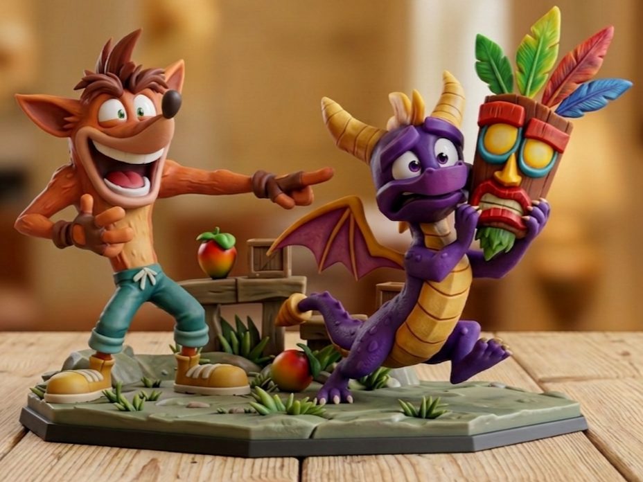 Crash & Spyro: The Ultimate Retro Crossover — vue 1