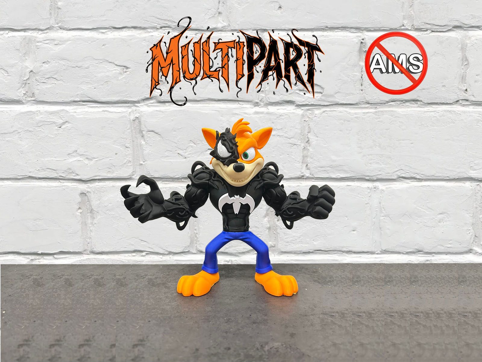 Crash Venomized - - Multiparts — vue 1