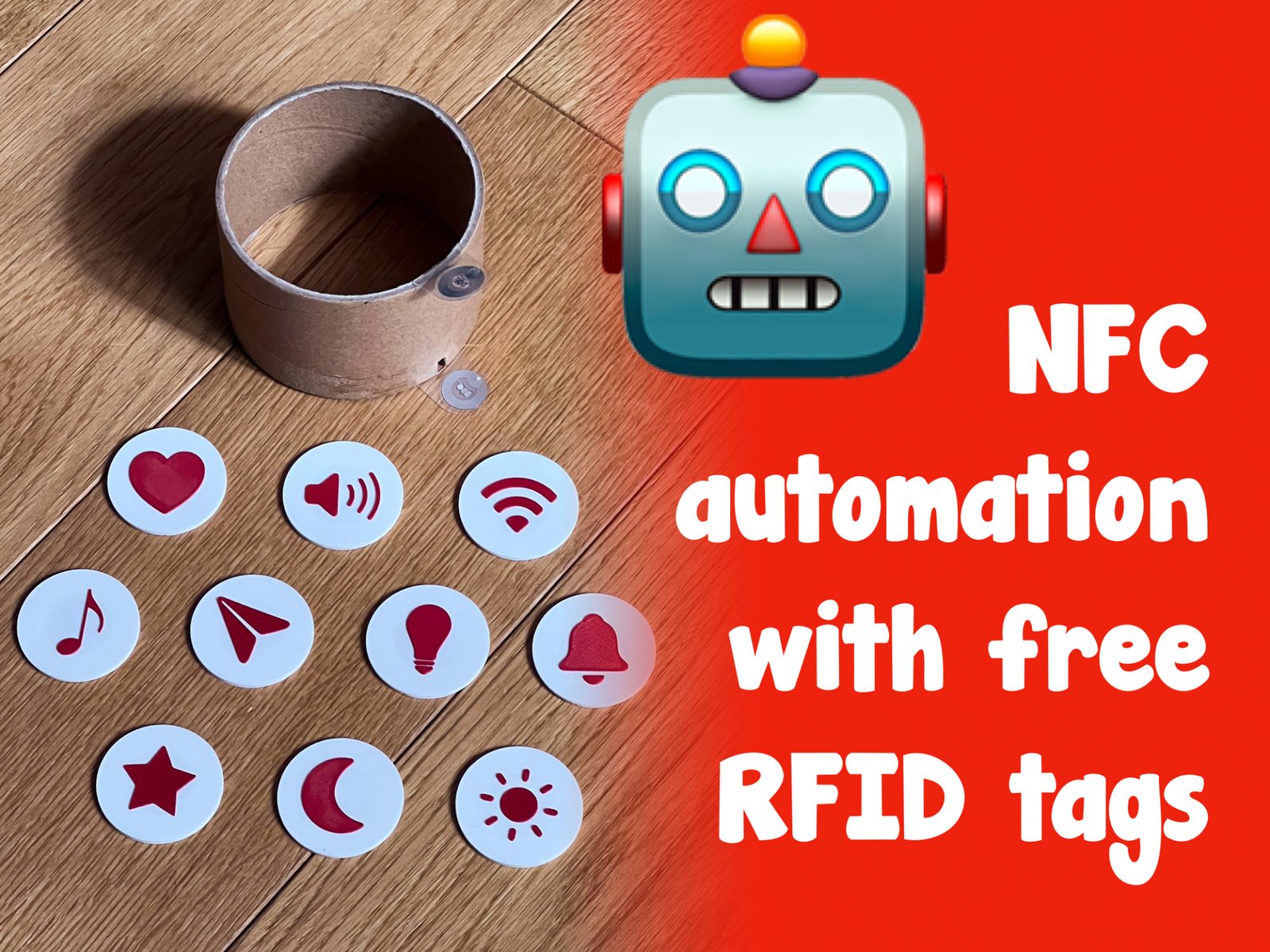 Custom NFC Automation with Cardboard Spool RFID — vue 1