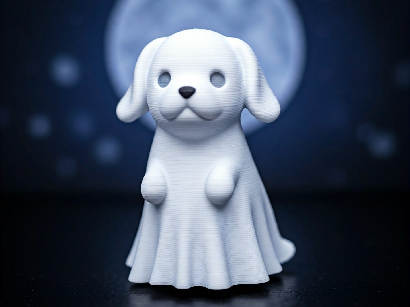 Cute Ghost Dog — vue 1