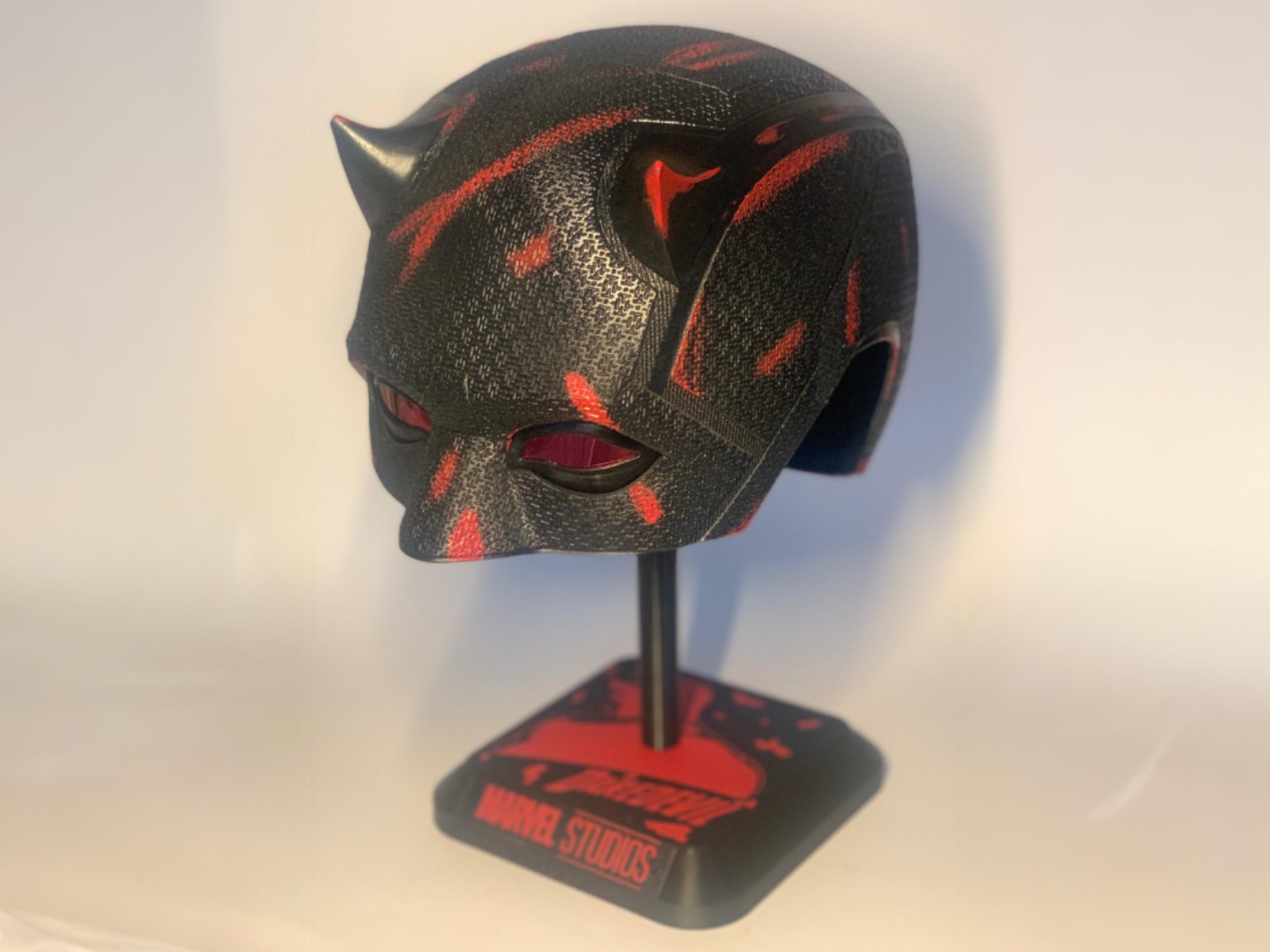 Daredevil black Stand/base (No glue/bolts/magnets) — vue 1