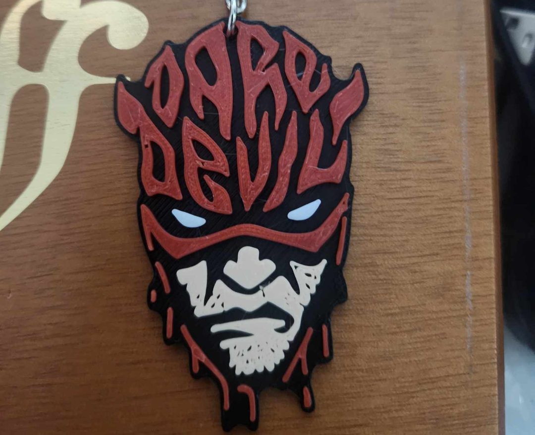 DareDevil Keychain — vue 1