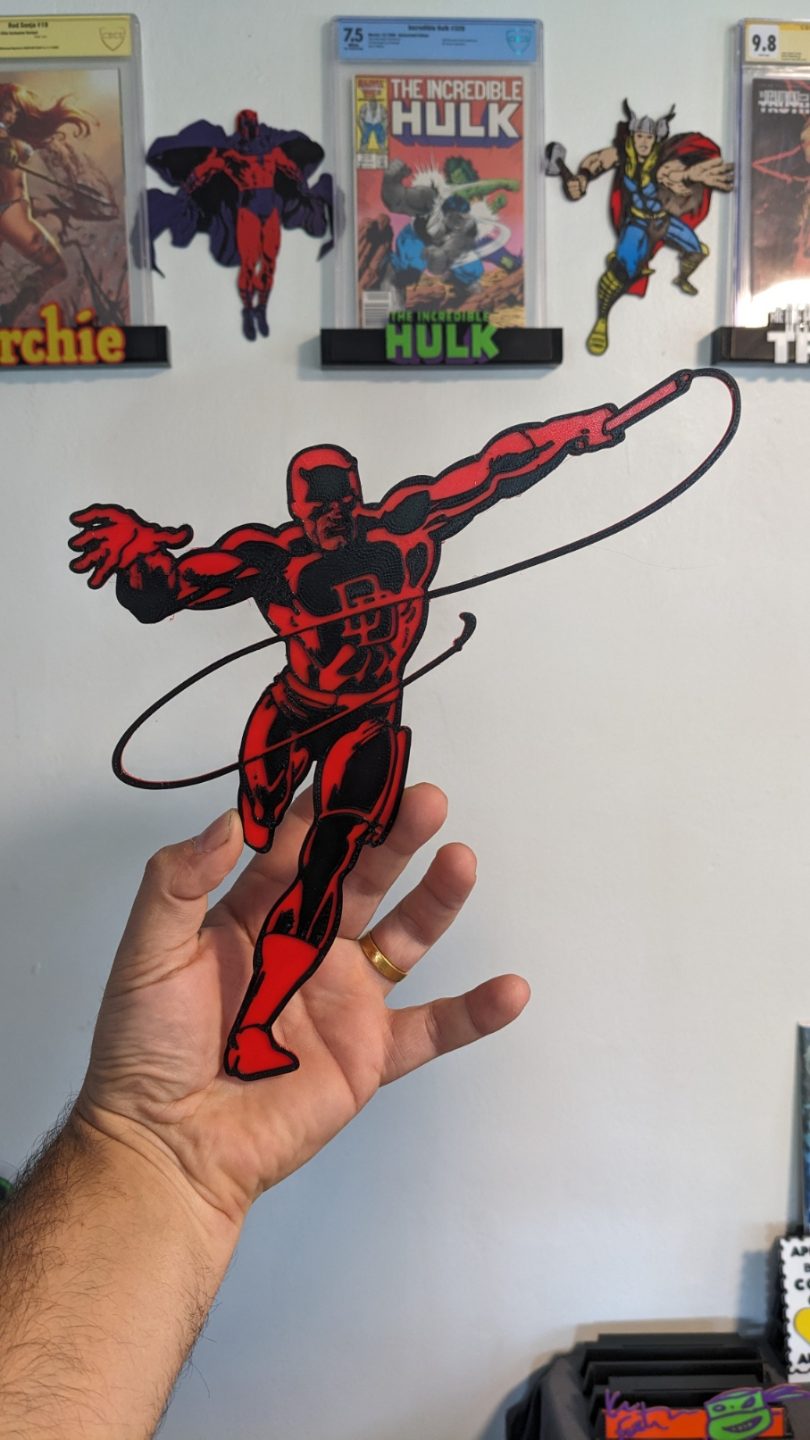 Daredevil Wall art — vue 1