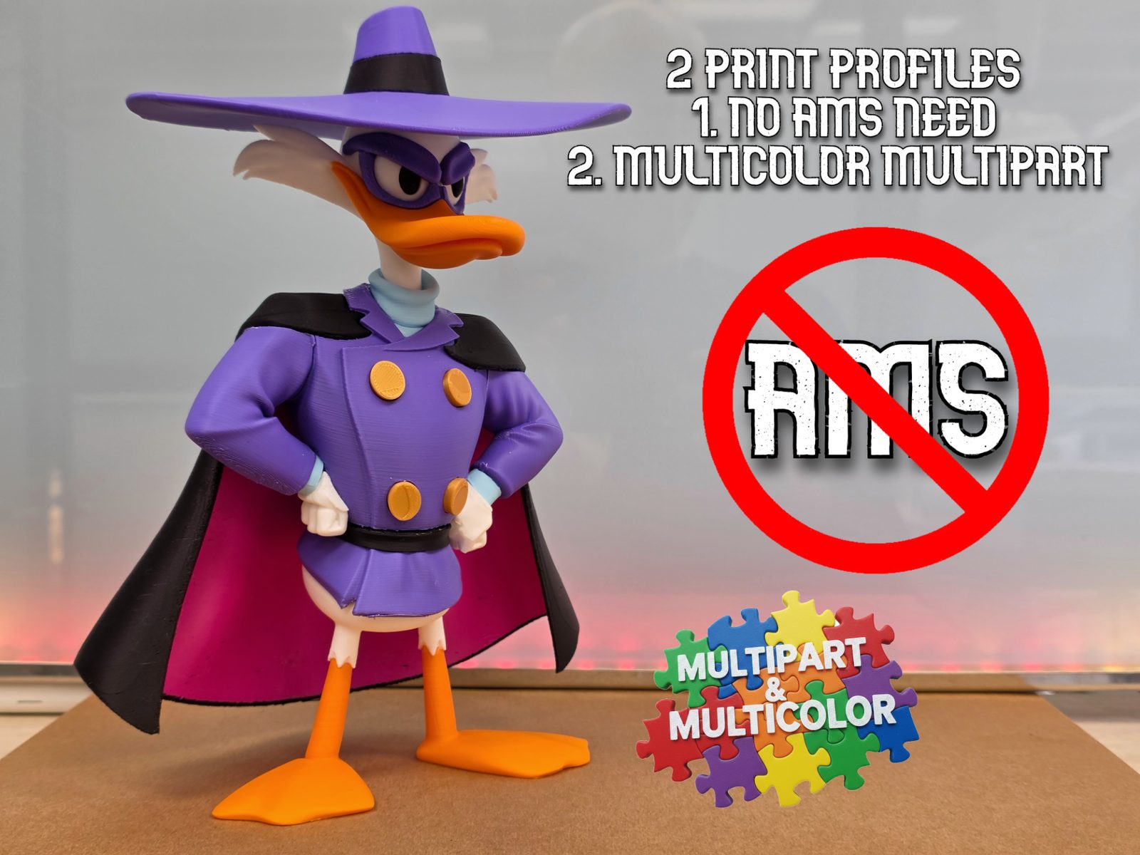 Darkwing Duck / & MULTICOLOR MULTIPART — vue 1