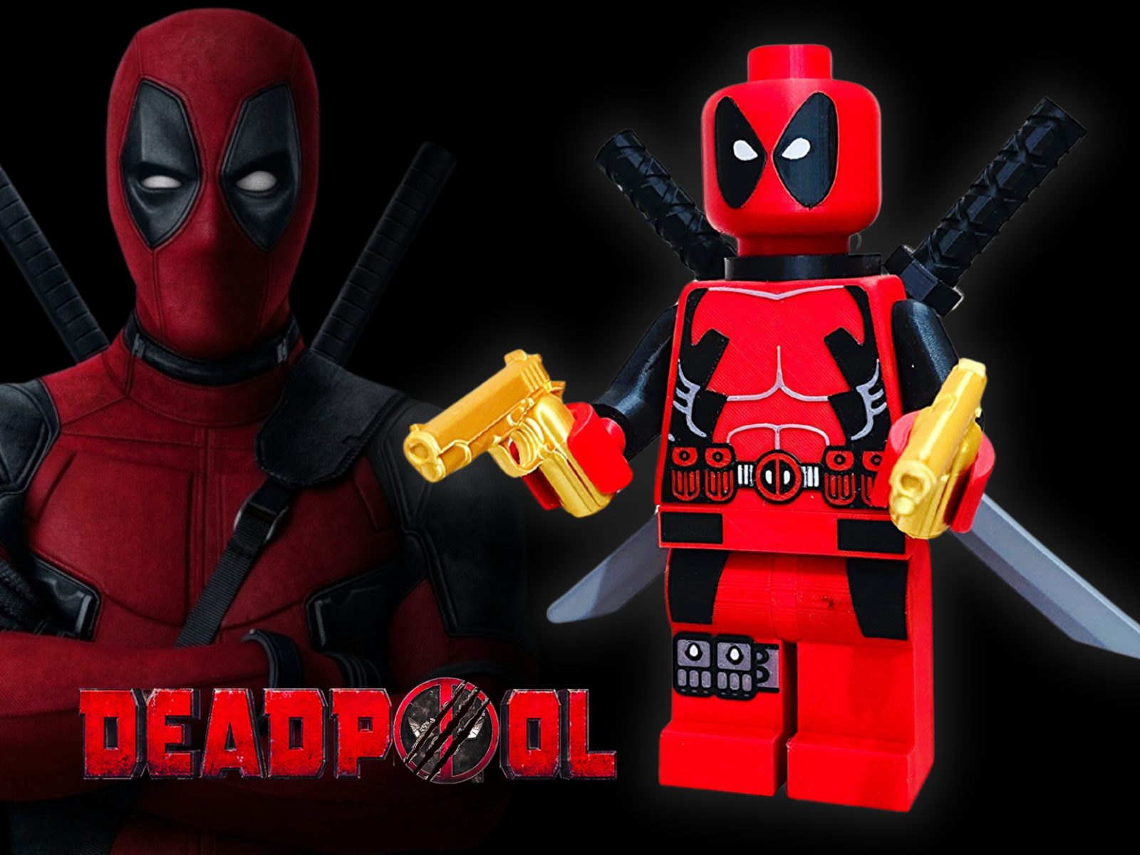Deadpool * 500% Scale * Figure — vue 1