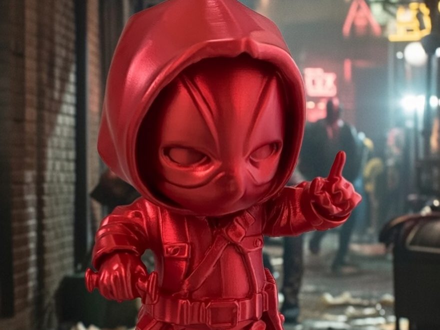 Deadpool Chibi 3D : Prêt à l'Action — vue 1