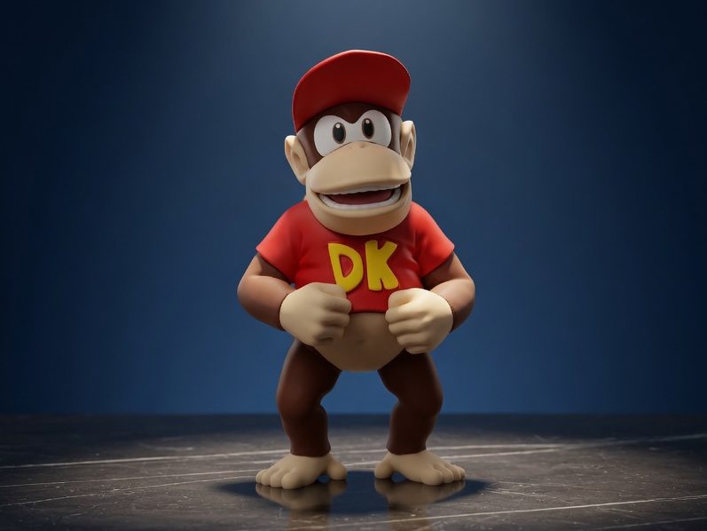 Diddy Kong ** — vue 1