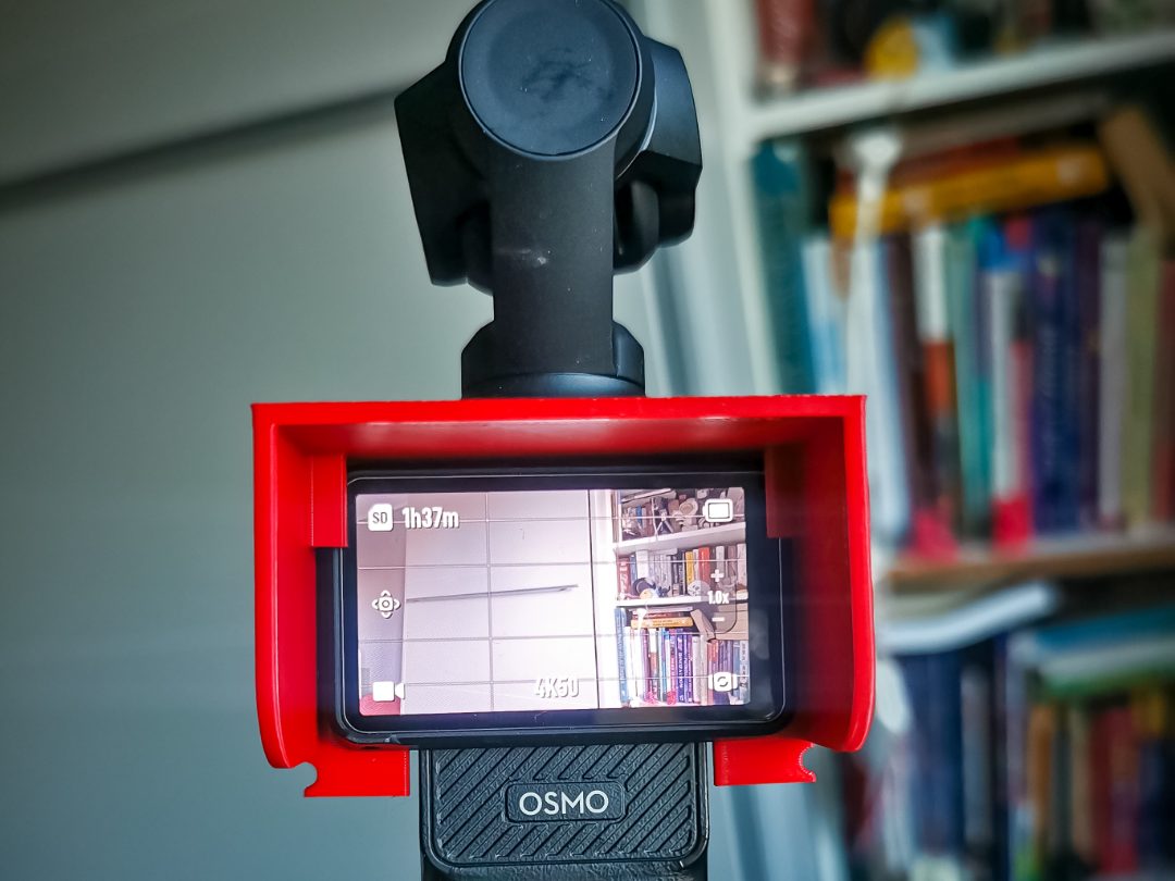 DJI Osmo Pocket 3 sun screen protection — vue 1