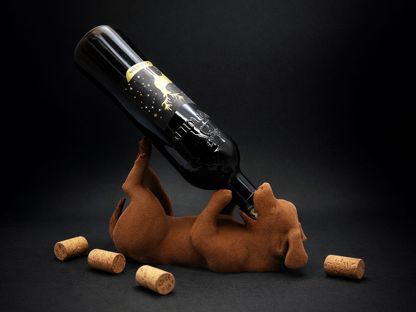 Dog Wine Holder - Gift Idea for dog lovers — vue 1