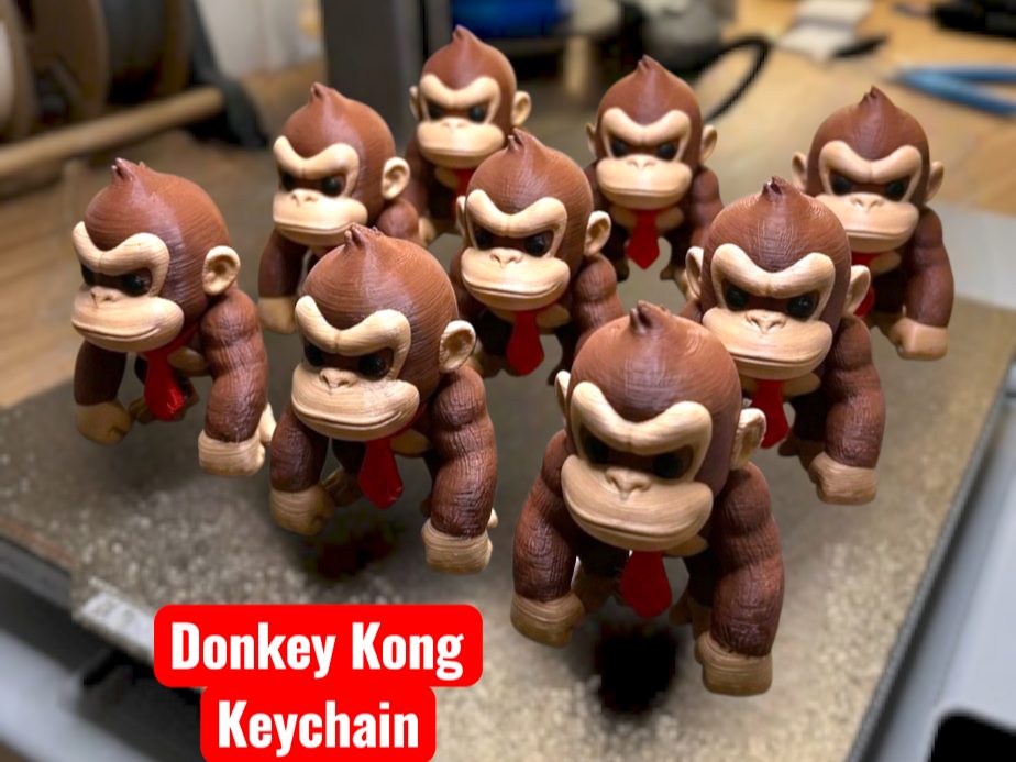 Donkey Kong Keuchain — vue 1