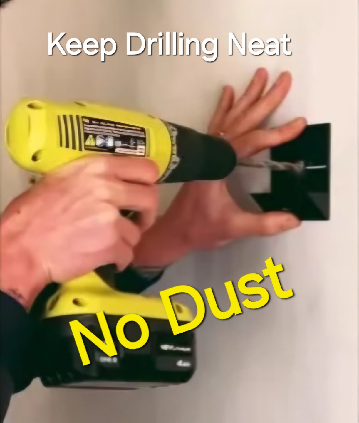 Drill Dust Catcher Tool — vue 1