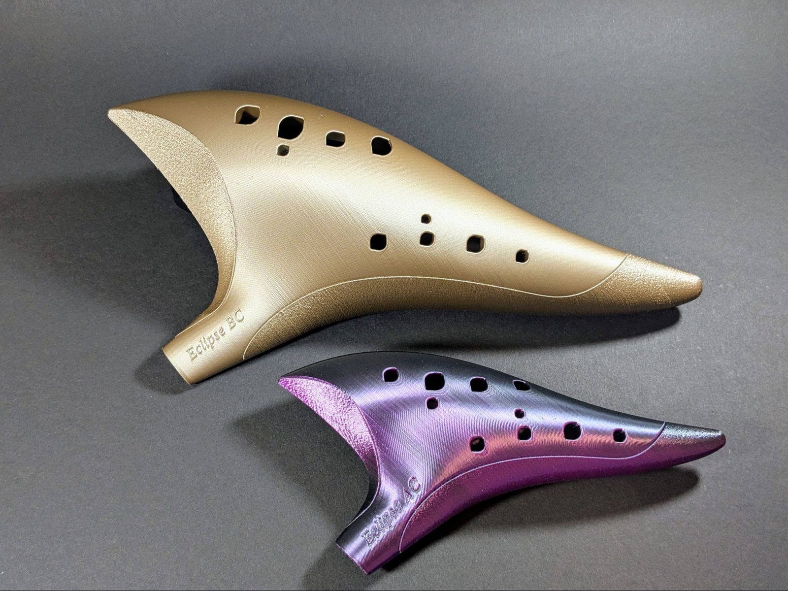 Eclipse - 12 hole Bass C Ocarina — vue 1