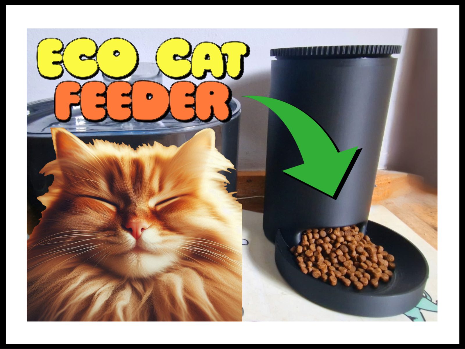 Eco-Small Portion Pet Feeder — vue 1