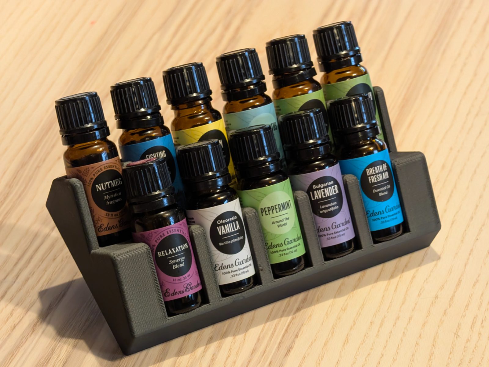 Essential Oil Shelf Mini -Holds 11 10ml bottles — vue 1