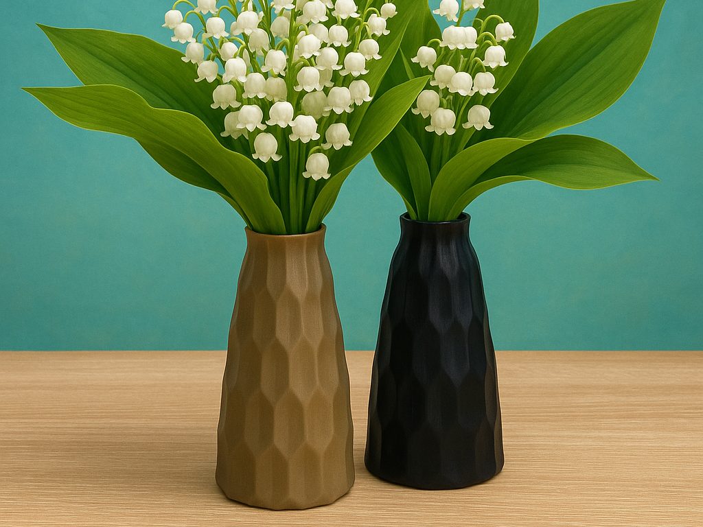 Faceted Lily Vase — vue 1