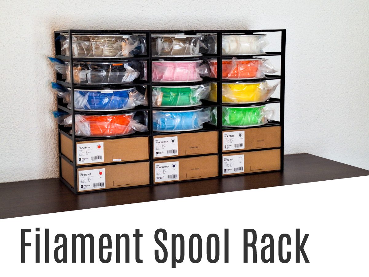 Filament Spool Rack — vue 1