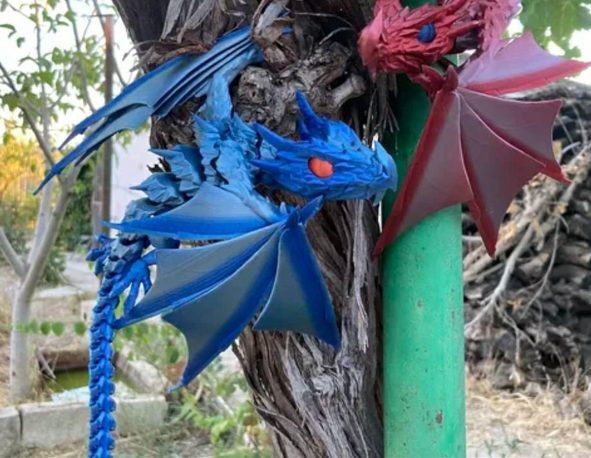 Flexi Articulated - Biting Dragon — vue 1