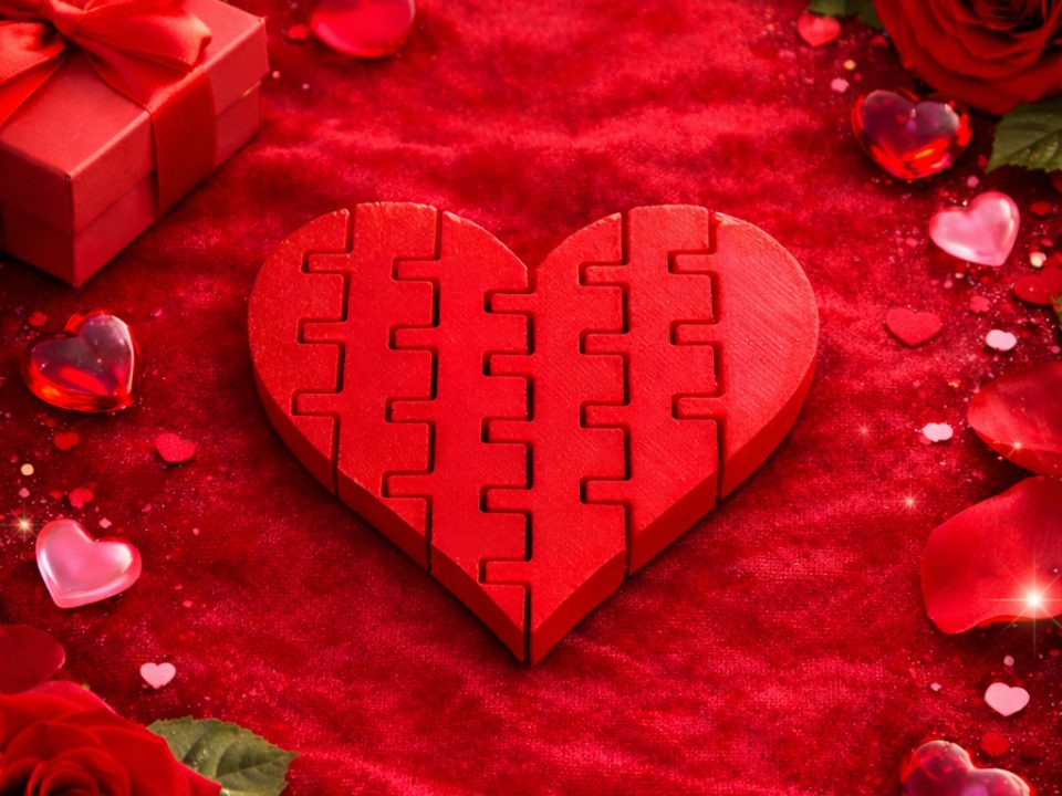Flexi Heart – Articulated Heart (Print in Place) — vue 1