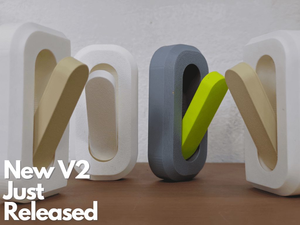 Flexi Hook _ Print In Place Foldable Cloth Hook — vue 1