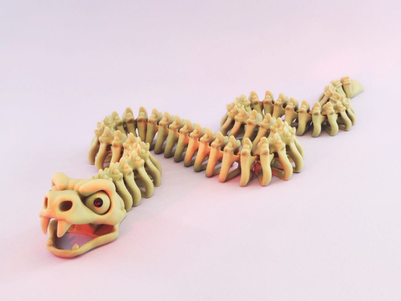 Flexi Skeleton Snake — vue 1