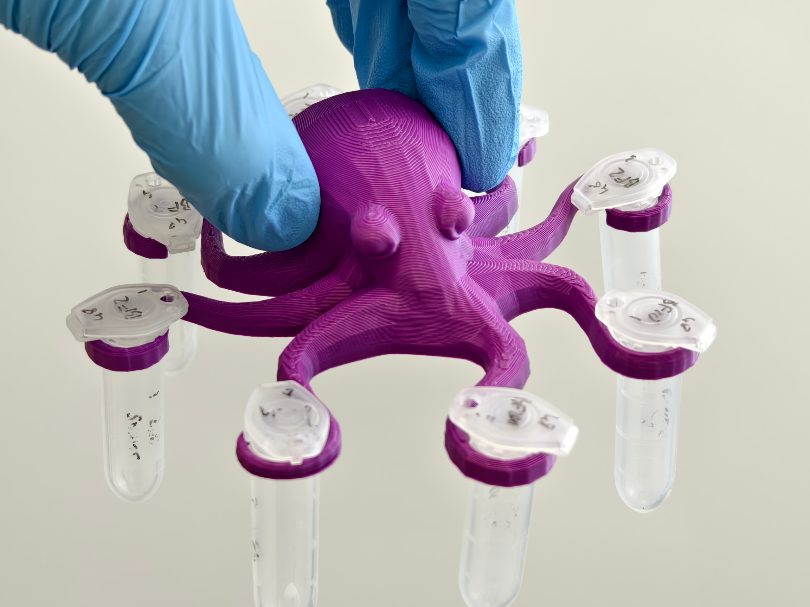 Floating Holder of Eppendorf Tube for Water Bath — vue 1