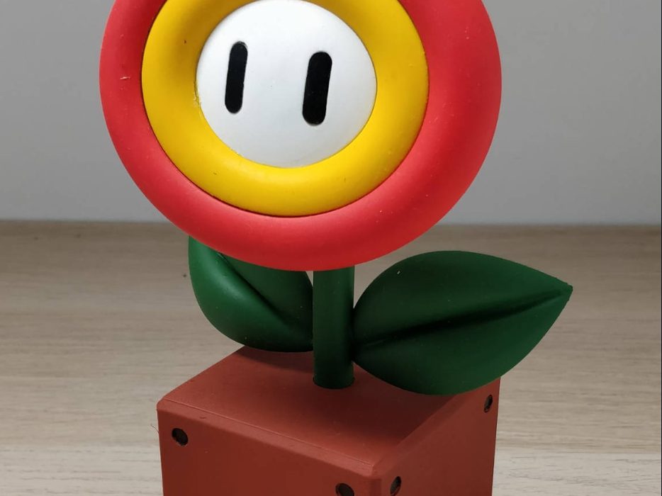 flor de fuego con base — vue 1