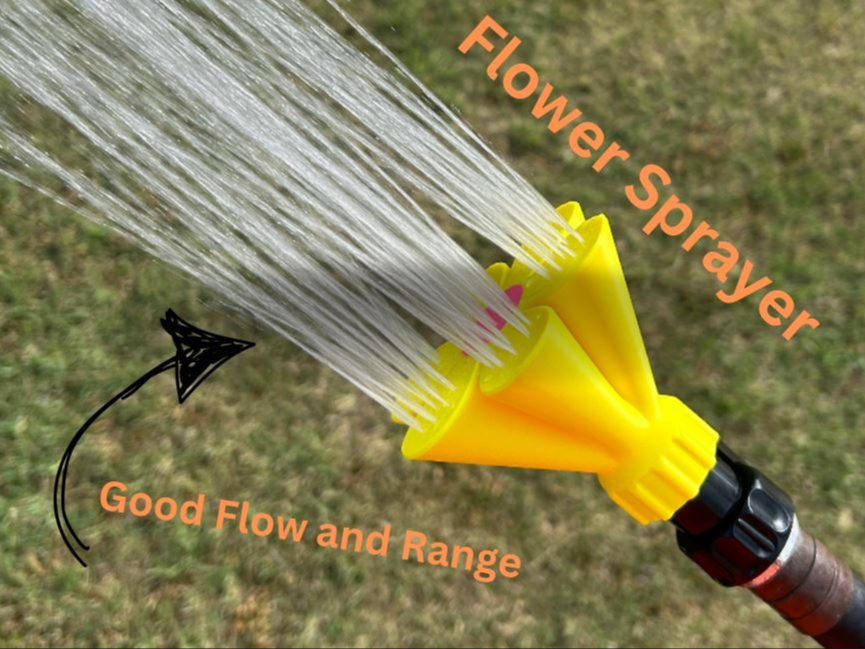 Flower Garden Hose Nozzle Sprayer — vue 1