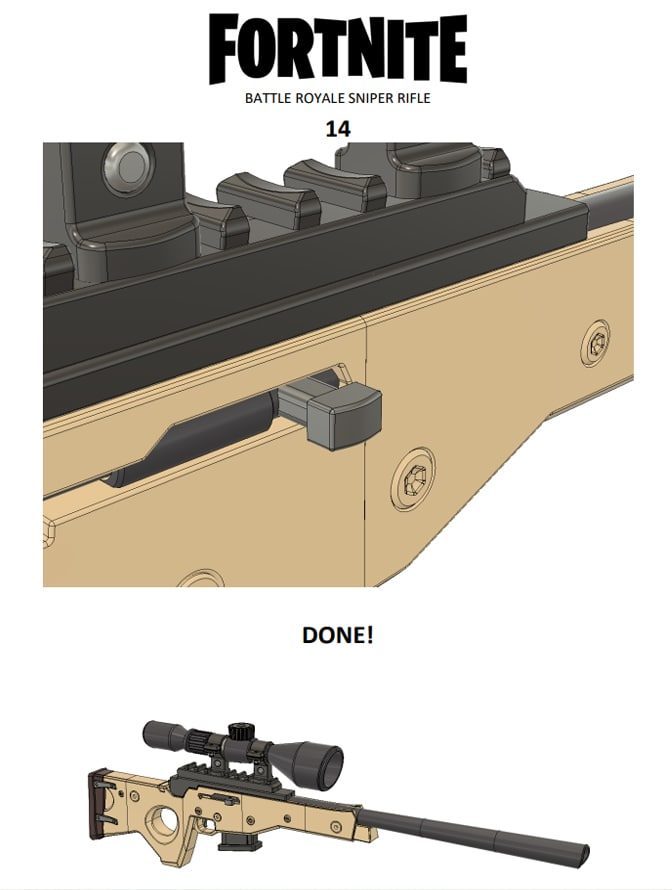 Fortnite Sniperrifle — vue 1