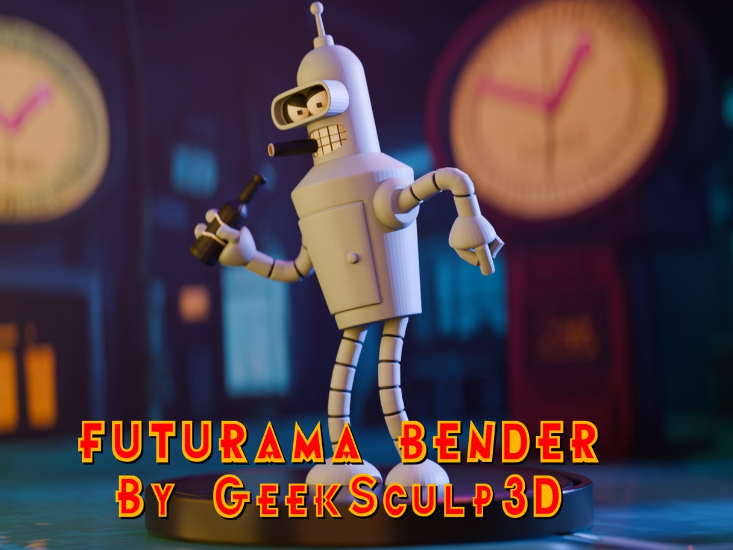 Futurama Bender Collectible for Cartoon Fans — vue 1