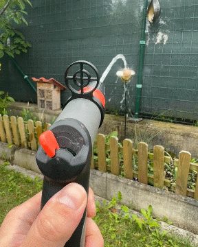 GARDENA cleaning sprayer rifle scope — vue 1