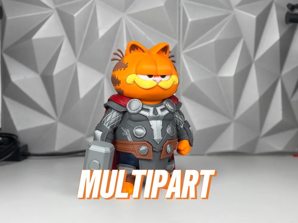 Garfield x Thor — vue 1