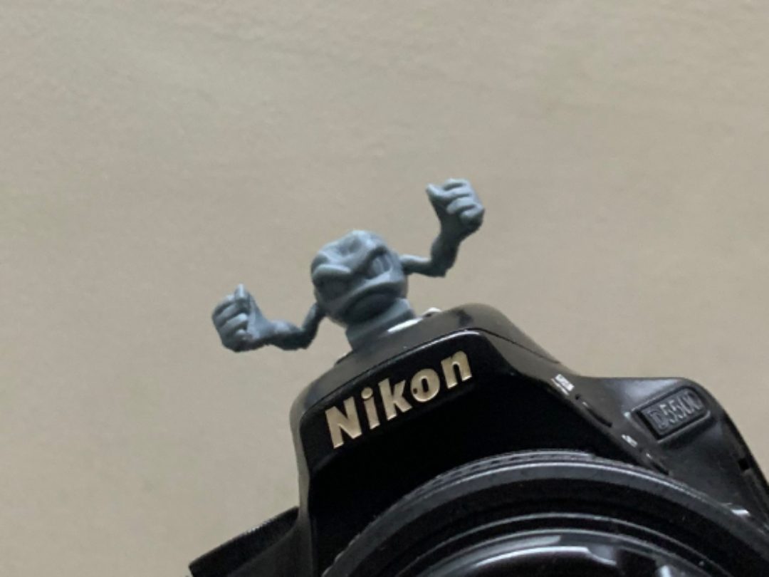 Geodude HotShoe Buddy — vue 1