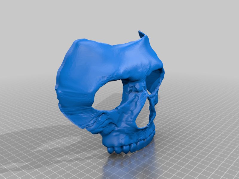 Ghost Mask from Call of Duty ––( Personal Use Recommended) — vue 1