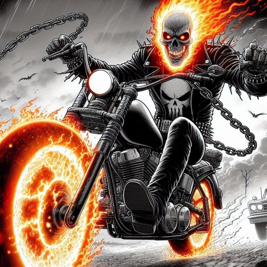 Ghost Rider — vue 1