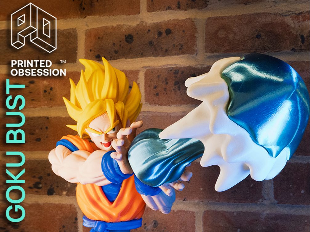 Goku Bust Kamehameha - DBZ - Fan Art — vue 1