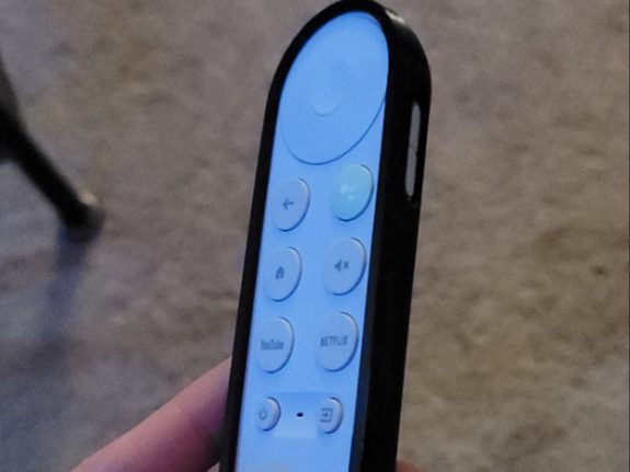 Google TV Chromecast Remote — vue 1