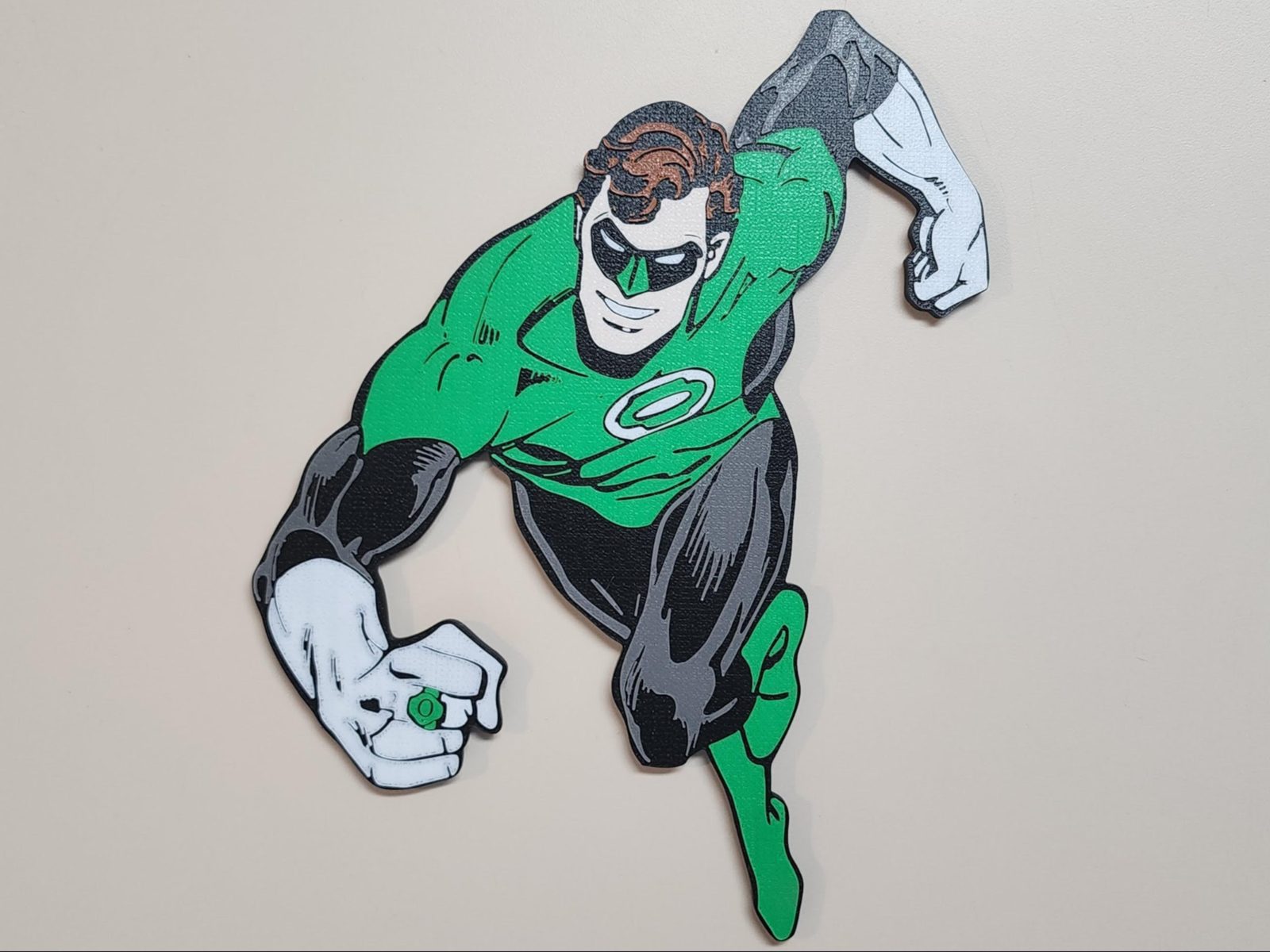Green Lantern Comic Wall Art — vue 1