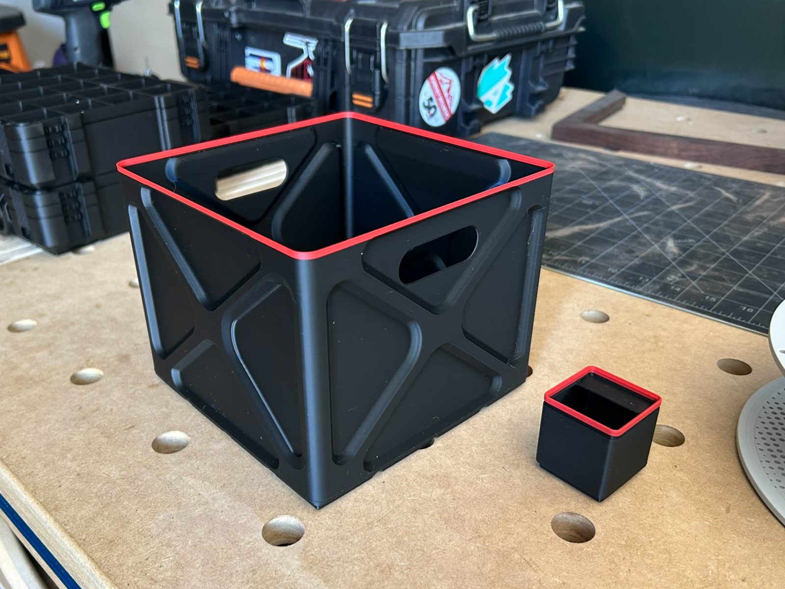 Gridfinity Storage Crate — vue 1