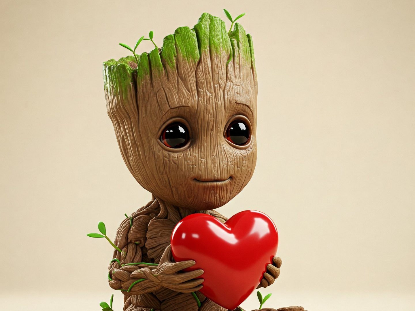 Groot in love — vue 1