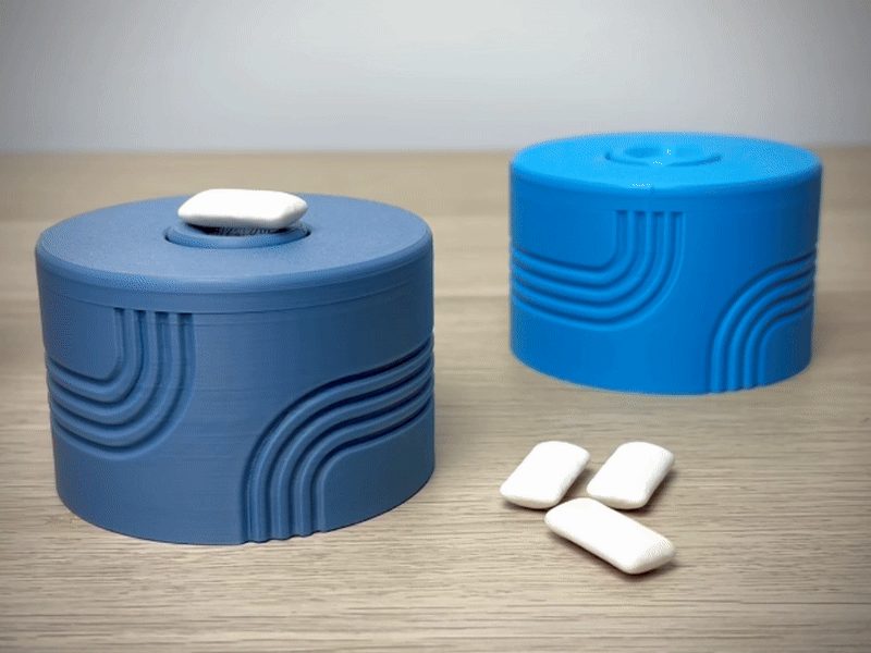 Gum Dispenser | Gum Bottle | Gum Box — vue 1